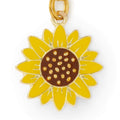 Sunflower Collar Charm