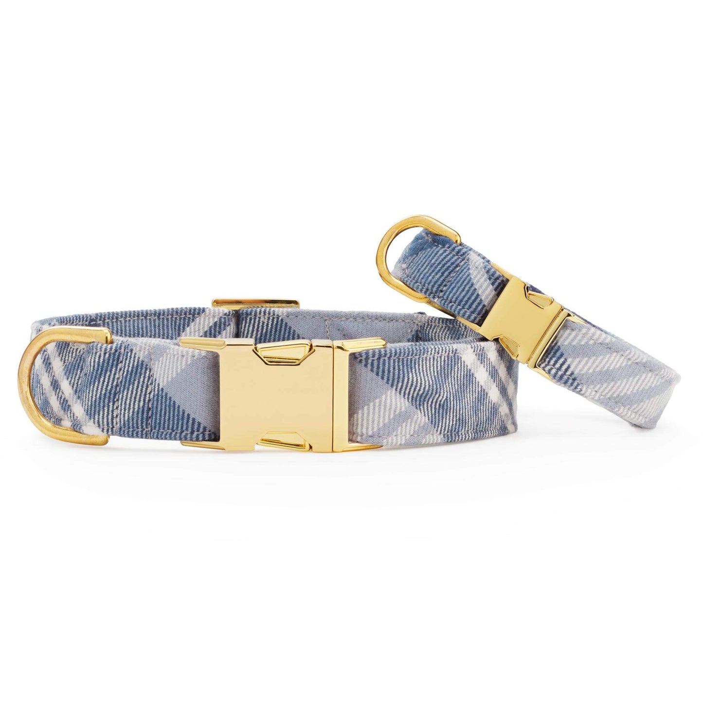 Hawthorne Plaid Flannel Dog Collar from The Foggy Dog