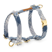 Hawthorne Plaid Flannel Dog Harness from The Foggy Dog