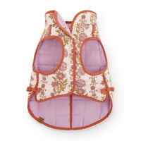 Blockprint Floral Reversible Dog Jacket view 12