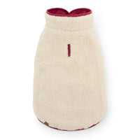 Currant Sherpa-Lined Reversible Dog Jacket view 15