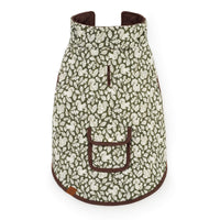 Olive Reversible Dog Jacket view 16
