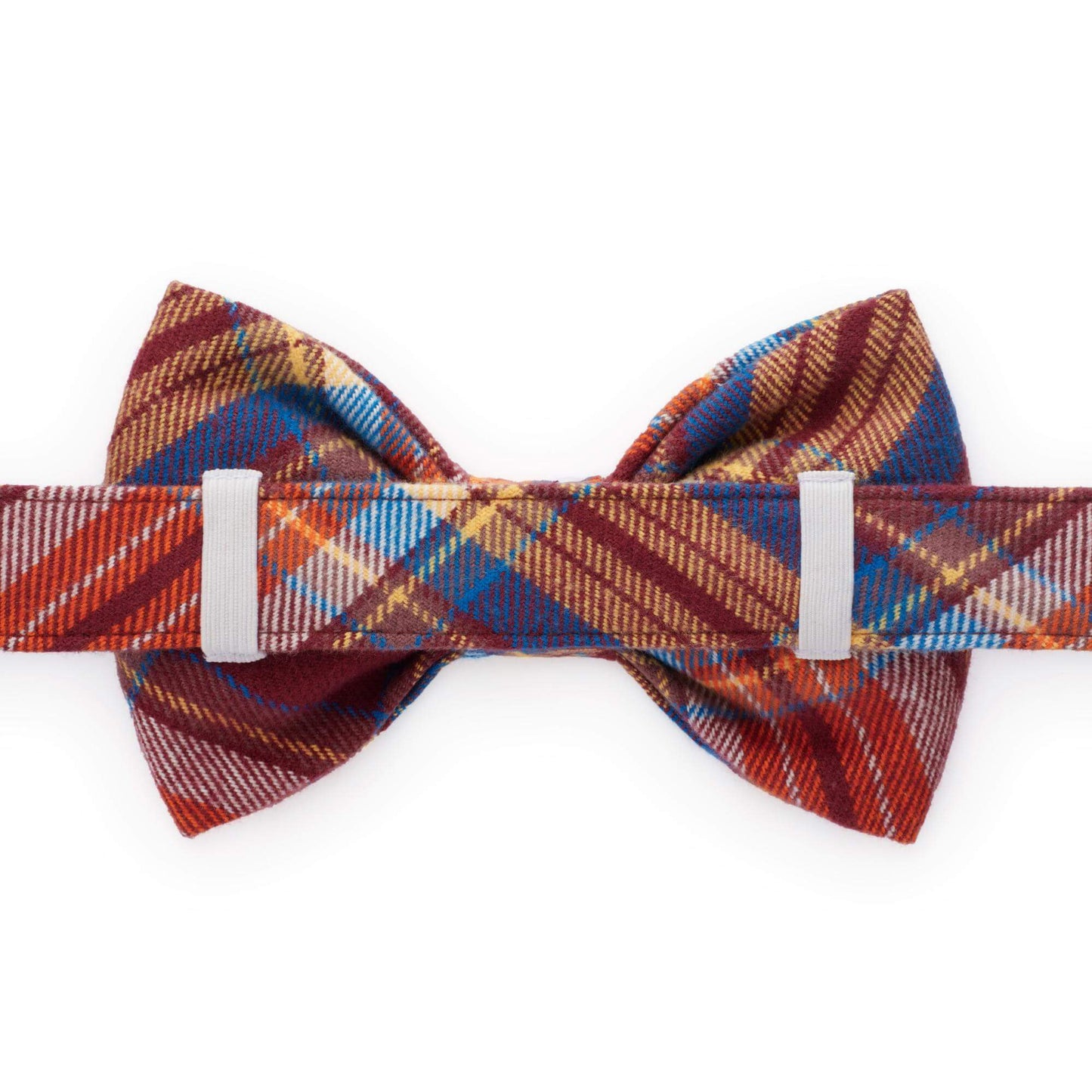 Marlow Plaid Flannel Bow Tie Collar from The Foggy Dog