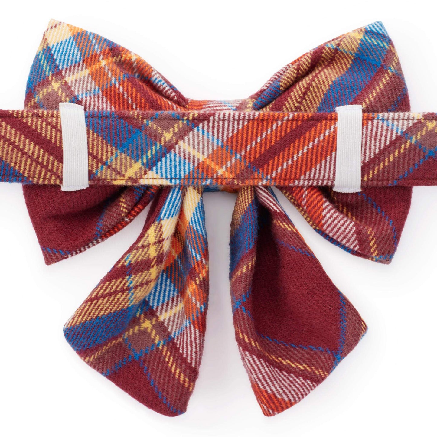 Marlow Plaid Flannel Lady Bow Collar from The Foggy Dog