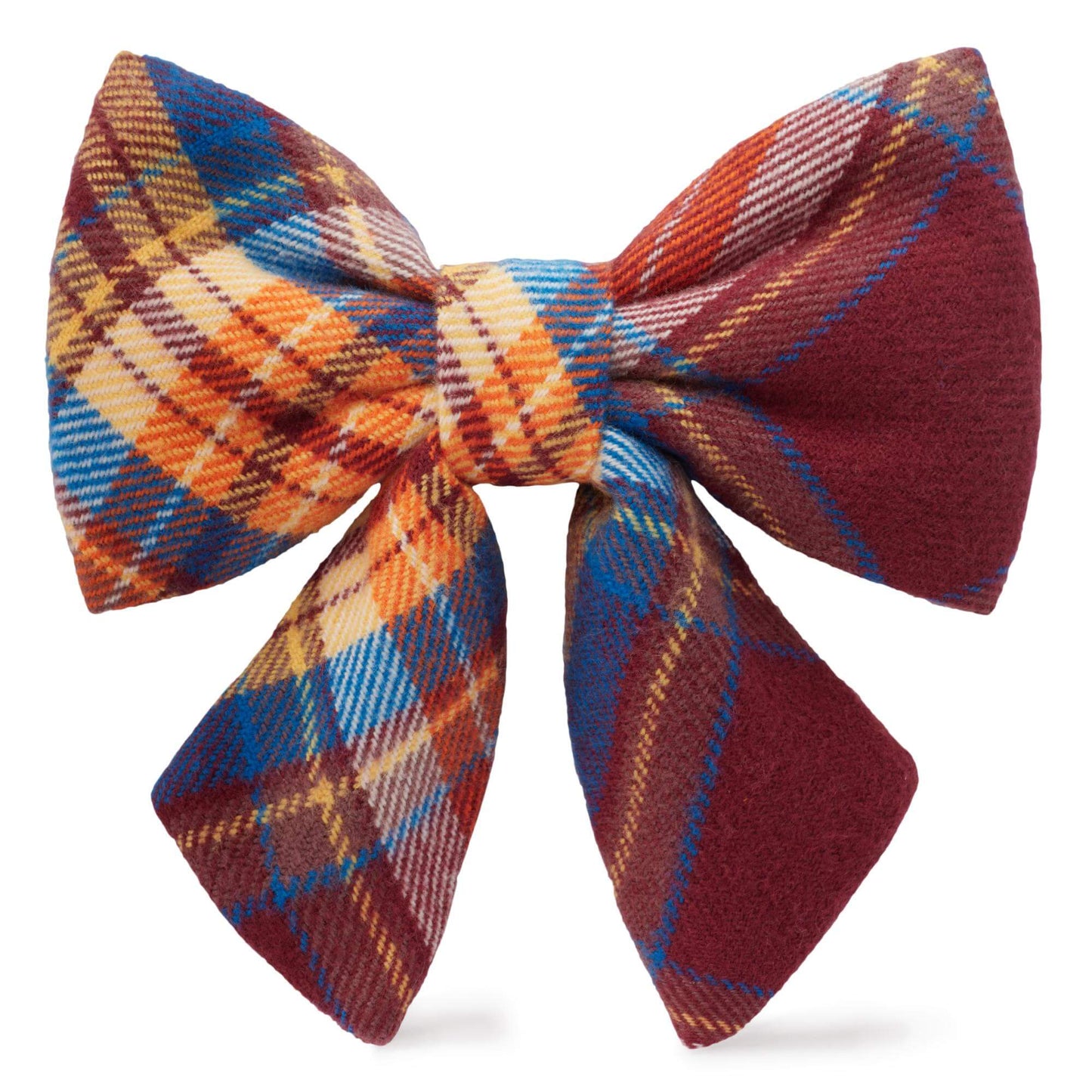 Marlow Plaid Flannel Lady Dog Bow from The Foggy Dog