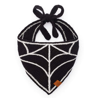 Spiderweb Crochet Dog Bandana from The Foggy Dog