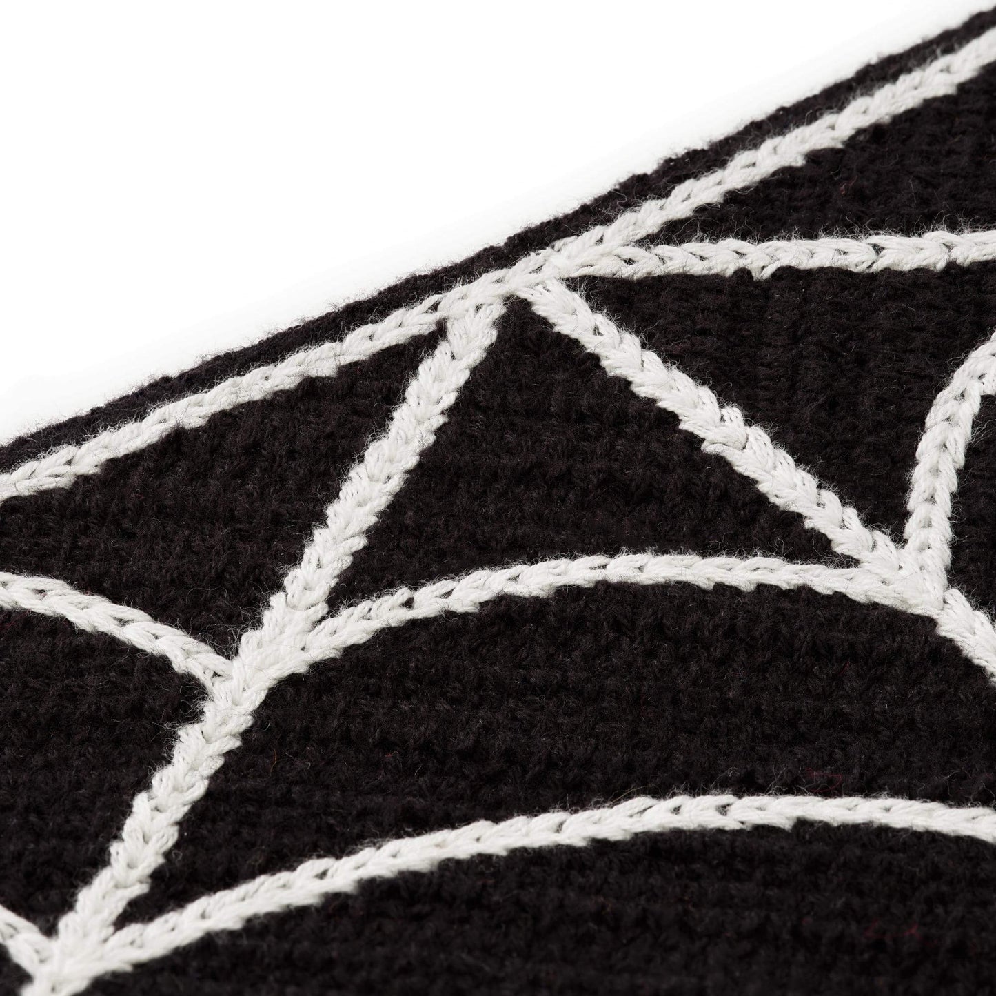 Spiderweb Crochet Dog Bandana from The Foggy Dog