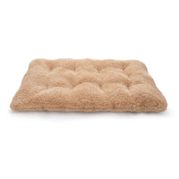 Latte Sherpa Dog Travel Mat from The Foggy Dog