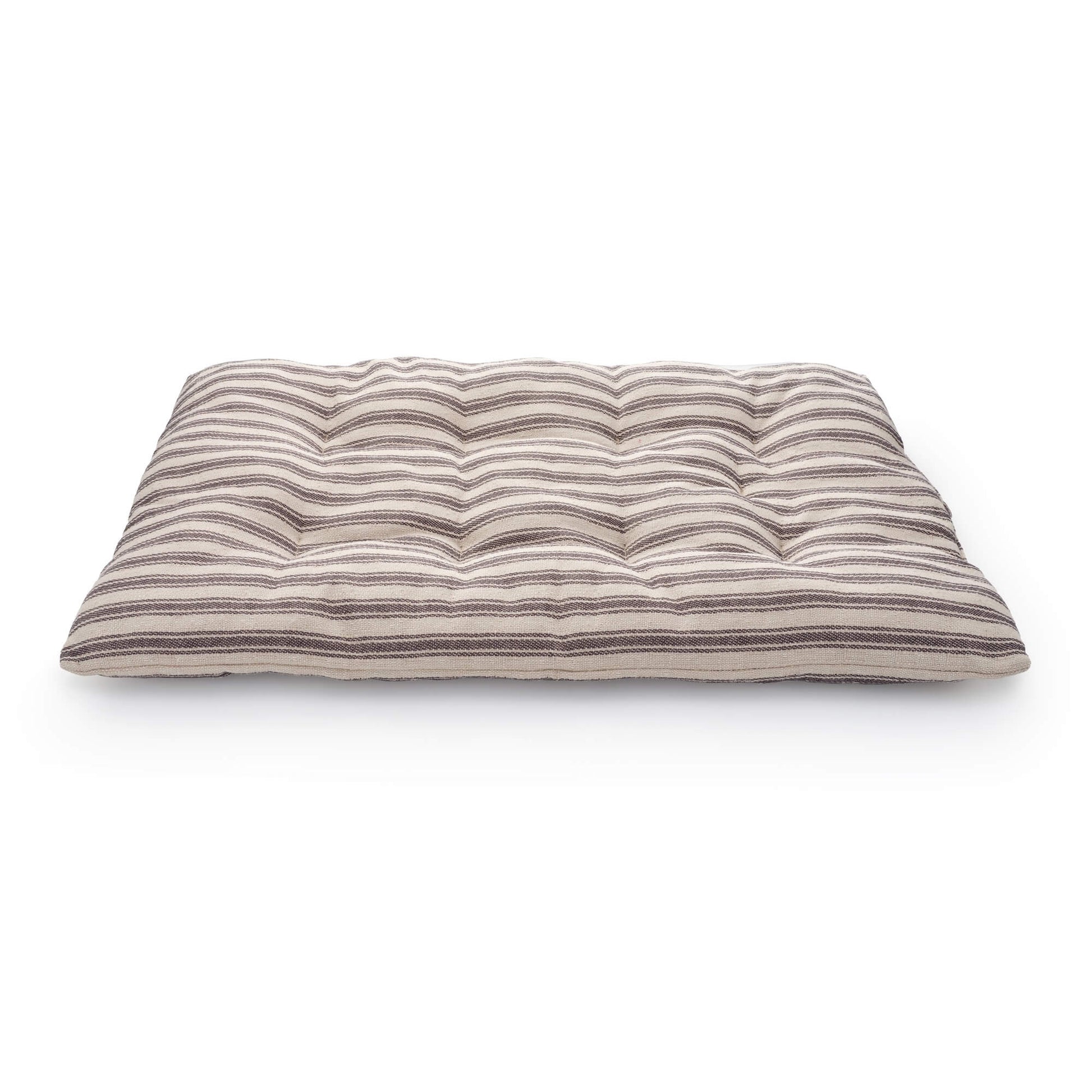 Ticking Stripe Dog Travel Mat from The Foggy Dog