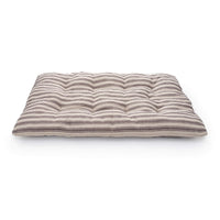 Ticking Stripe Dog Travel Mat from The Foggy Dog