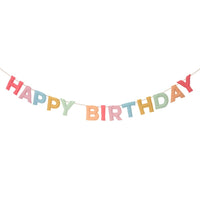 Felt Happy Birthday Garland from Meri Meri at The Foggy Dog