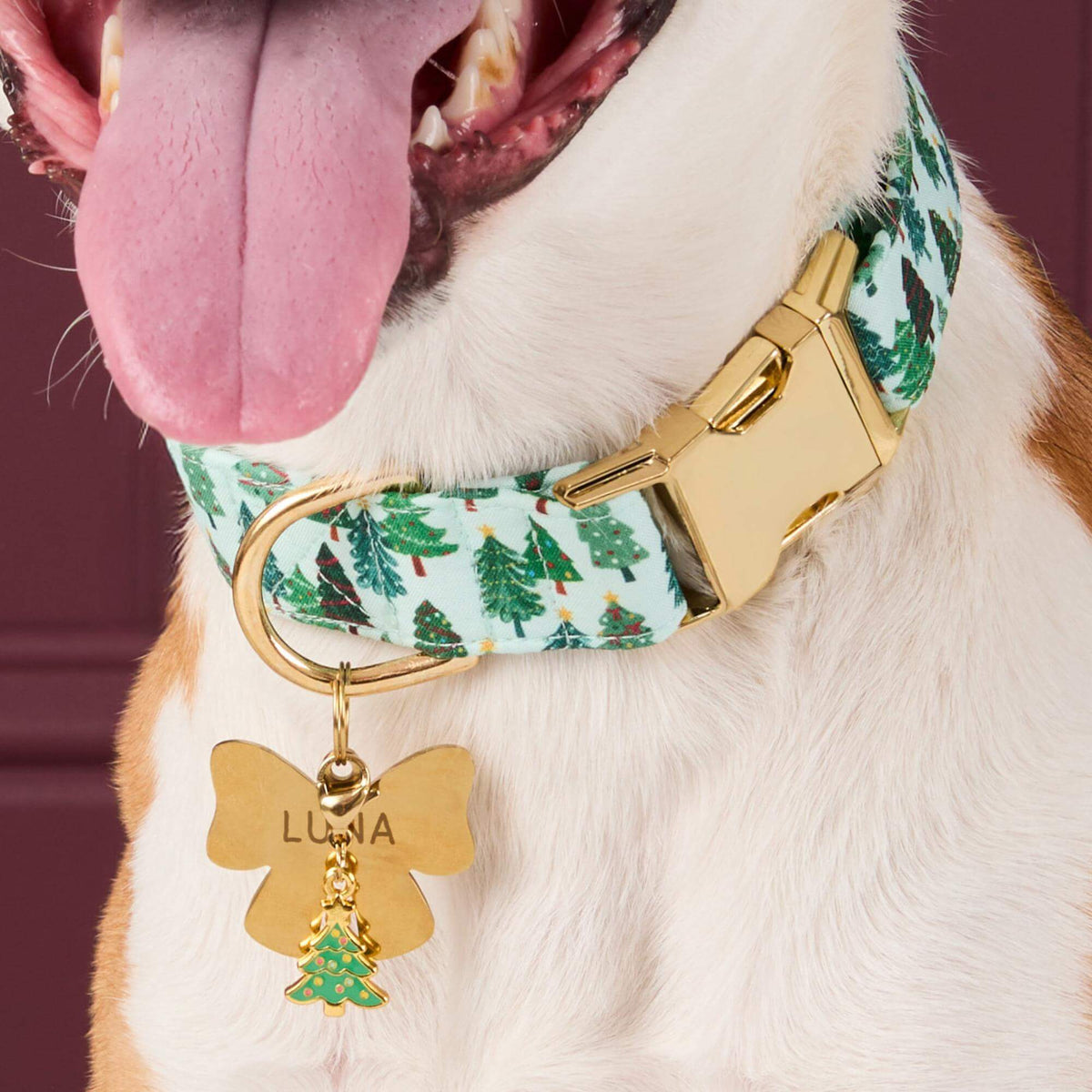 White Christmas Collar Charm Set view 6