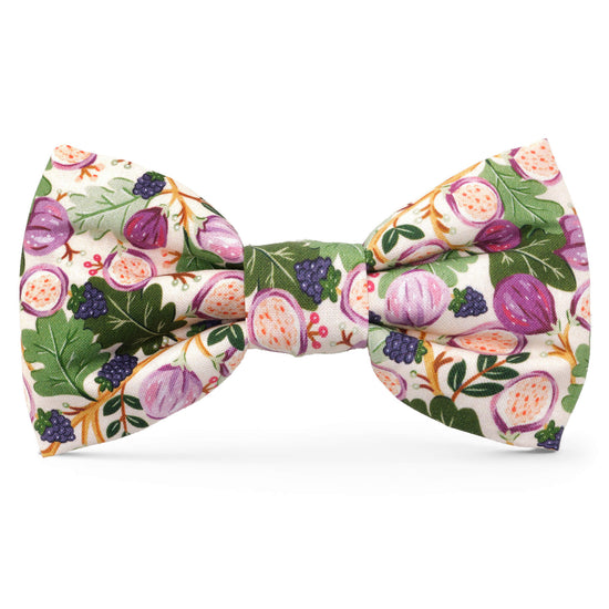 Figs and Berries Dog Bow Tie
