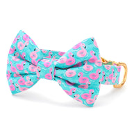 Float-mingo Bow Tie Collar from The Foggy Dog