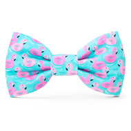Float-mingo Dog Bow Tie from The Foggy Dog
