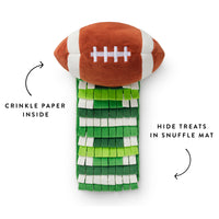 Football Interactive Snuffle Dog Toy from The Foggy Dog