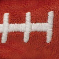 Football Embroidered Dog Bow Tie