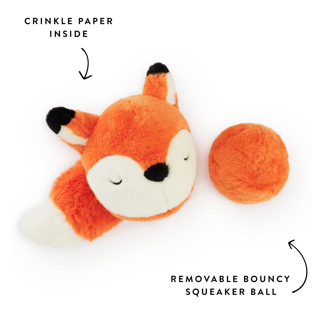 Fox 2-in-1 Bounce Dog Toy from The Foggy Dog