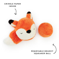 Fox 2-in-1 Bounce Dog Toy from The Foggy Dog