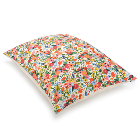 Rifle Paper Co. x TFD Garden Party Dog Bed from The Foggy Dog