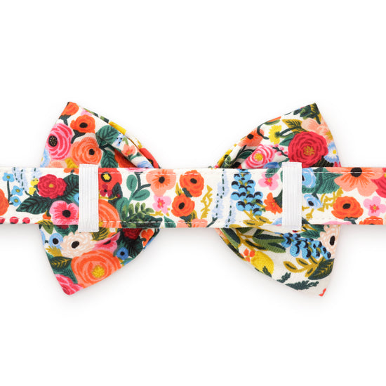 Rifle Paper Co. x TFD Garden Party Dog Bow Tie from The Foggy Dog