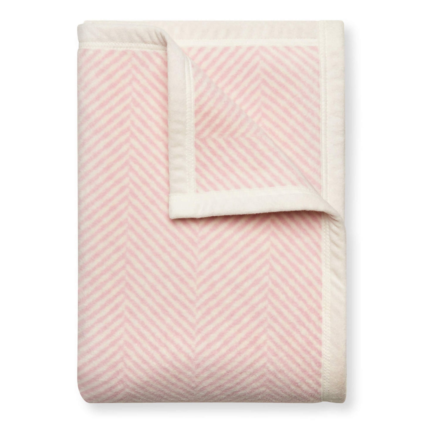 Harborview Herringbone Blush Dog Blanket from The Foggy Dog