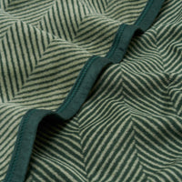 ChappyWrap Harborview Herringbone Ballet Pink Dog Blanket from The Foggy Dog
