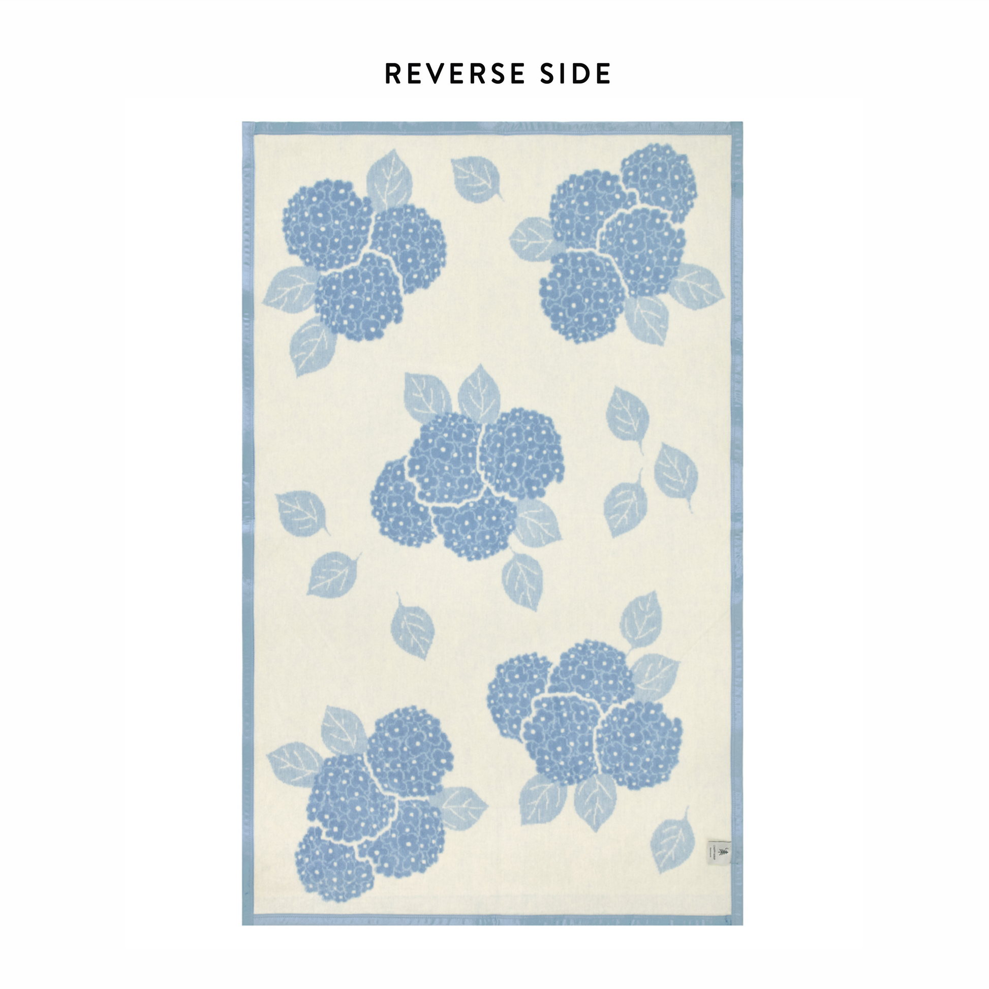 ChappyWrap Hydrangeas Bluebell Dog Blanket from The Foggy Dog