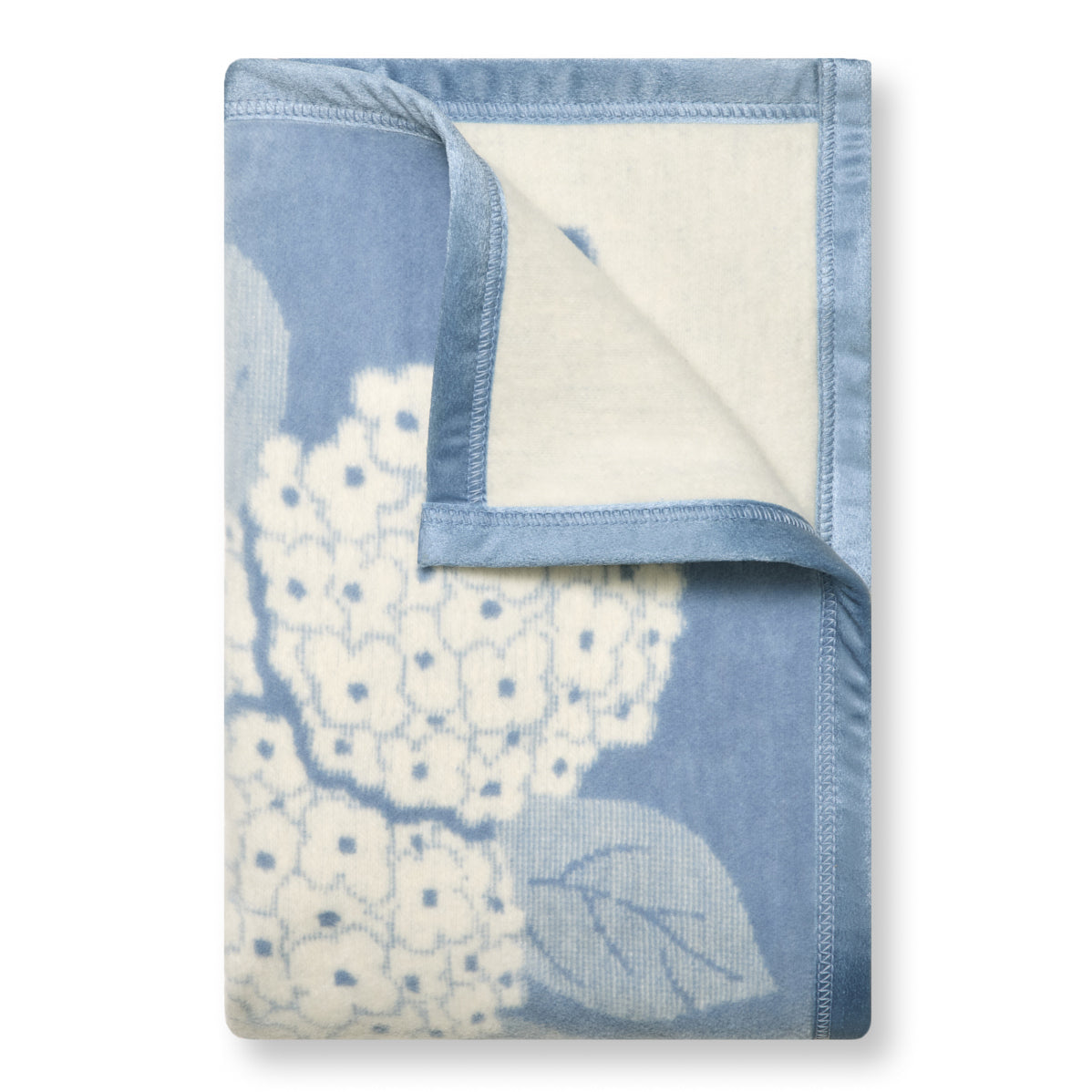 ChappyWrap Hydrangeas Bluebell Dog Blanket from The Foggy Dog