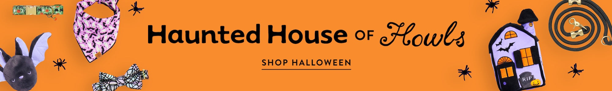 Haunted House of Howls. Shop Halloween at The Foggy Dog