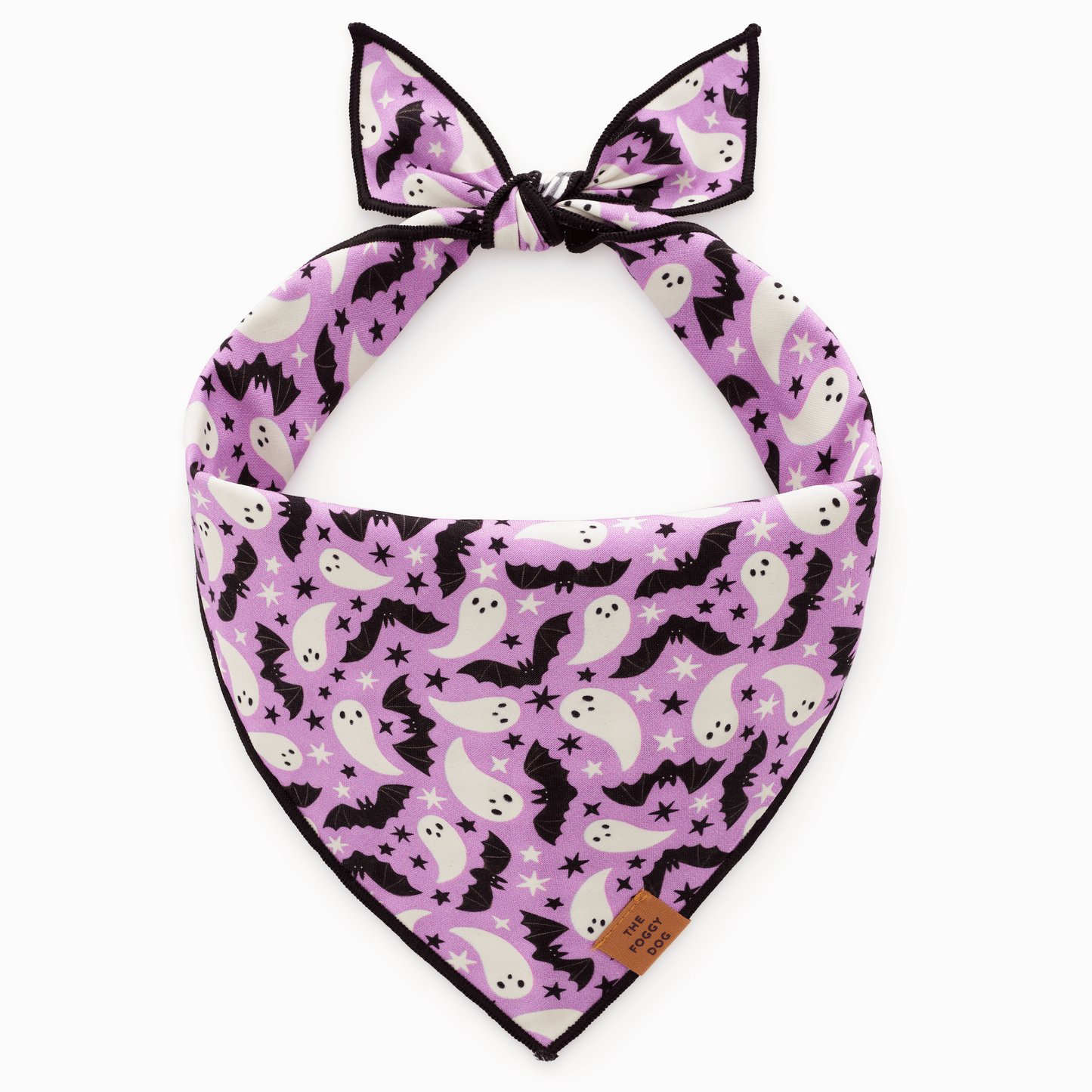 Spooky Season Reversible Dog Bandana from The Foggy Dog
