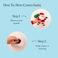 Here Comes Santa Interactive Snuffle Dog Toy view 9