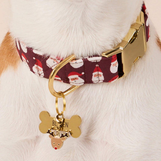 Ho Ho Ho! Dog Collar view 2