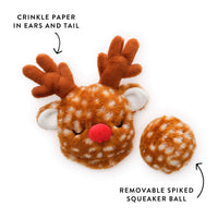 Reindeer 2-in-1 Bounce Toy from The Foggy Dog