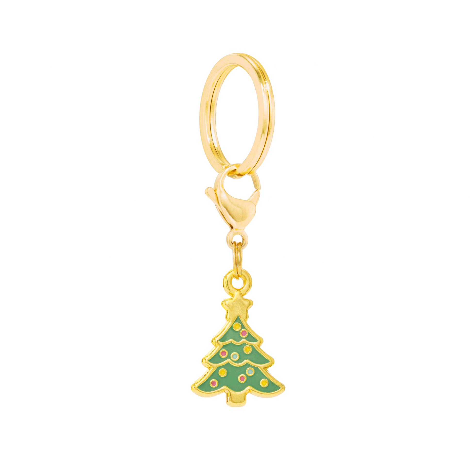 Christmas Tree Collar Charm from The Foggy Dog
