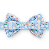 Frosty Friends Bow Tie Collar from The Foggy Dog