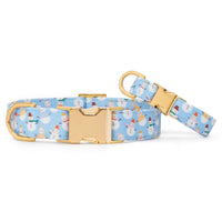Frosty Friends Dog Collar from The Foggy Dog