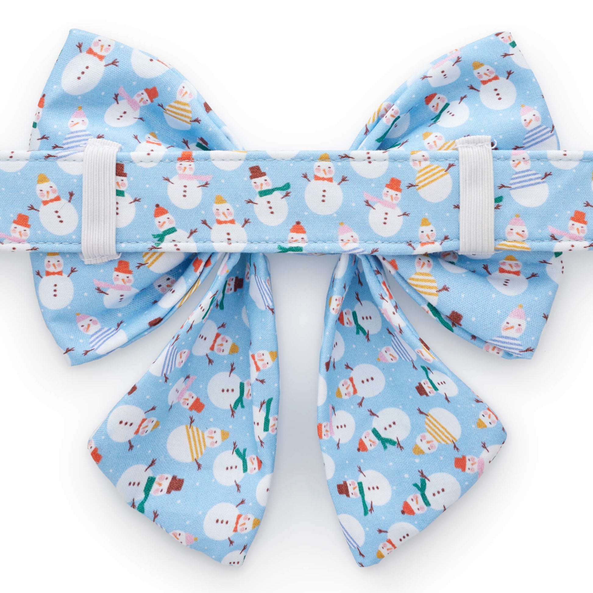 Frosty Friends Lady Dog Bow from The Foggy Dog