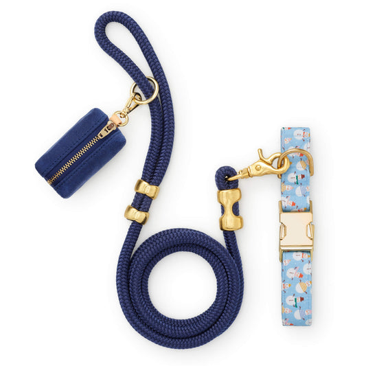 Frosty Friends Collar Walk Set from The Foggy Dog