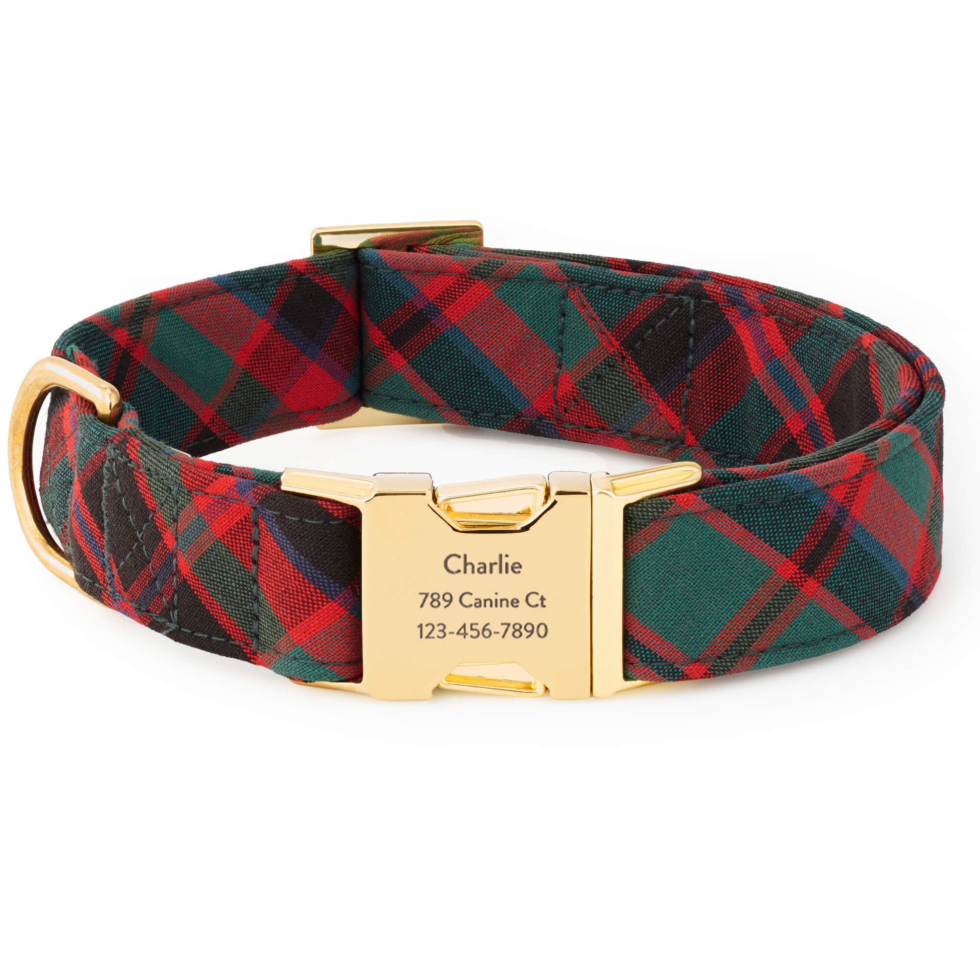 Highland Plaid Dog Collar from The Foggy Dog