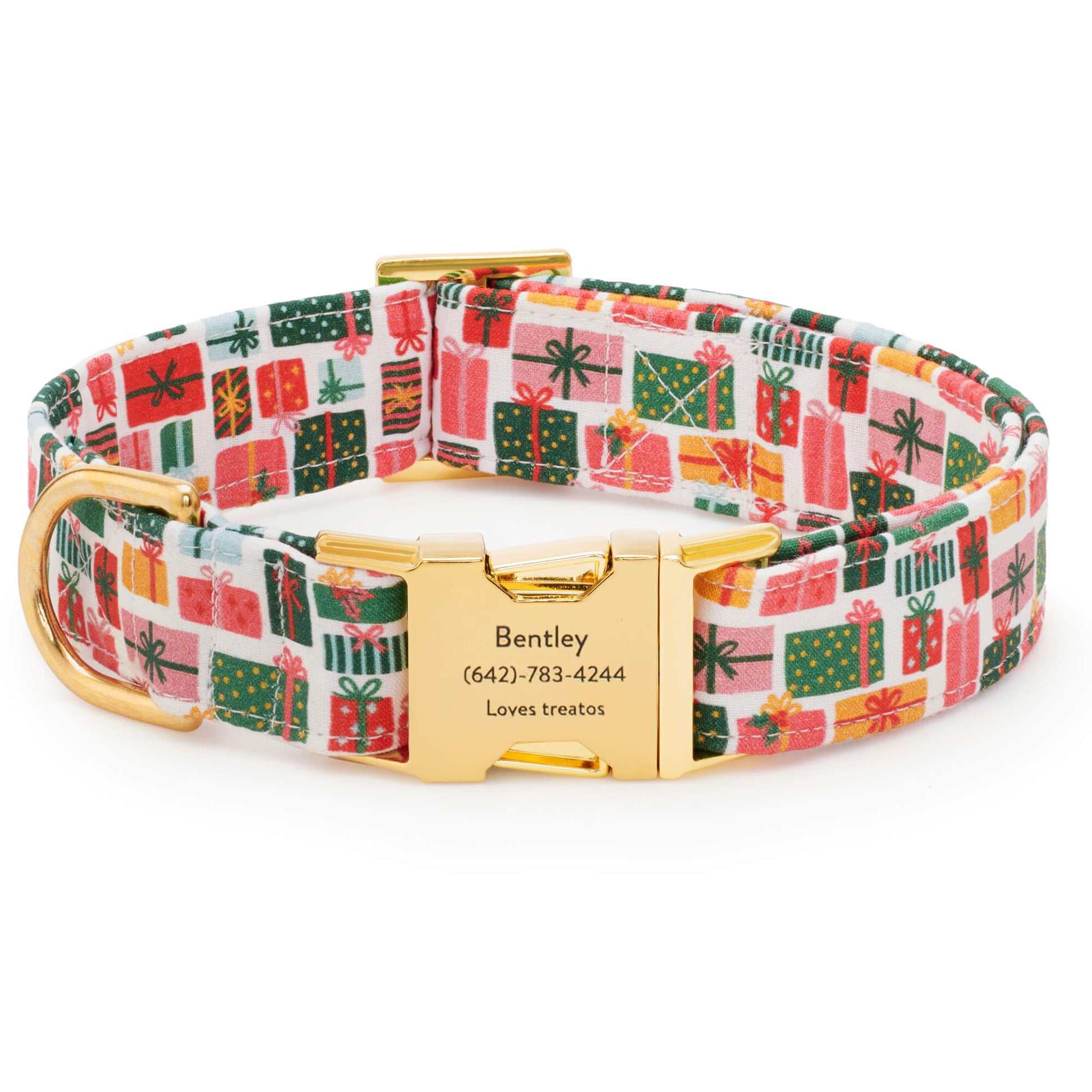 Rifle Paper Co. x TFD Holiday Gifts Dog Collar from The Foggy Dog