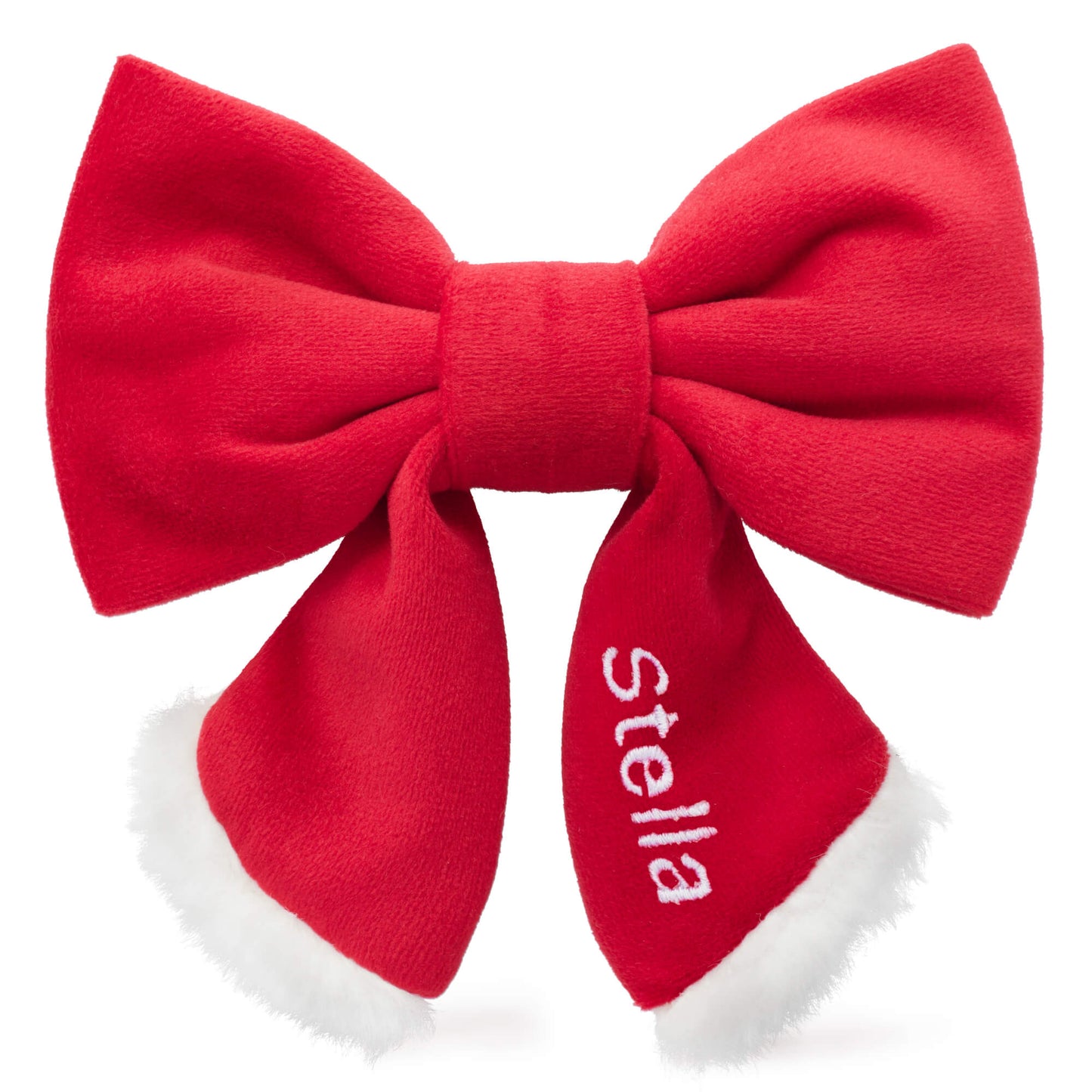 Santa Paws Lady Dog Bow from The Foggy Dog