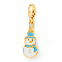 Snowman Collar Charm from The Foggy Dog