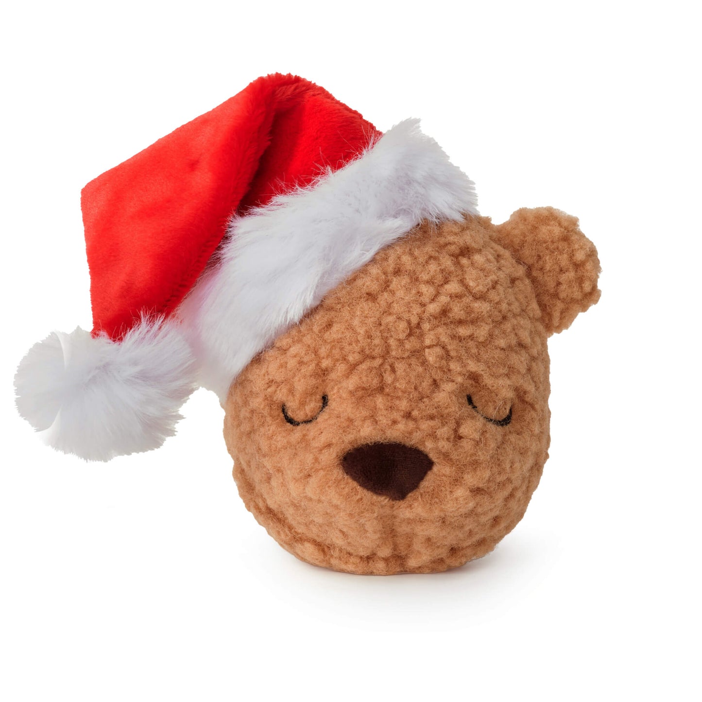 Santa Teddy Bear 2-in-1 Bounce Dog Toy from The Foggy Dog