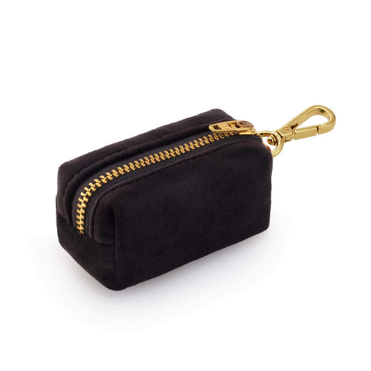 Black Velvet Waste Bag Holder view 2