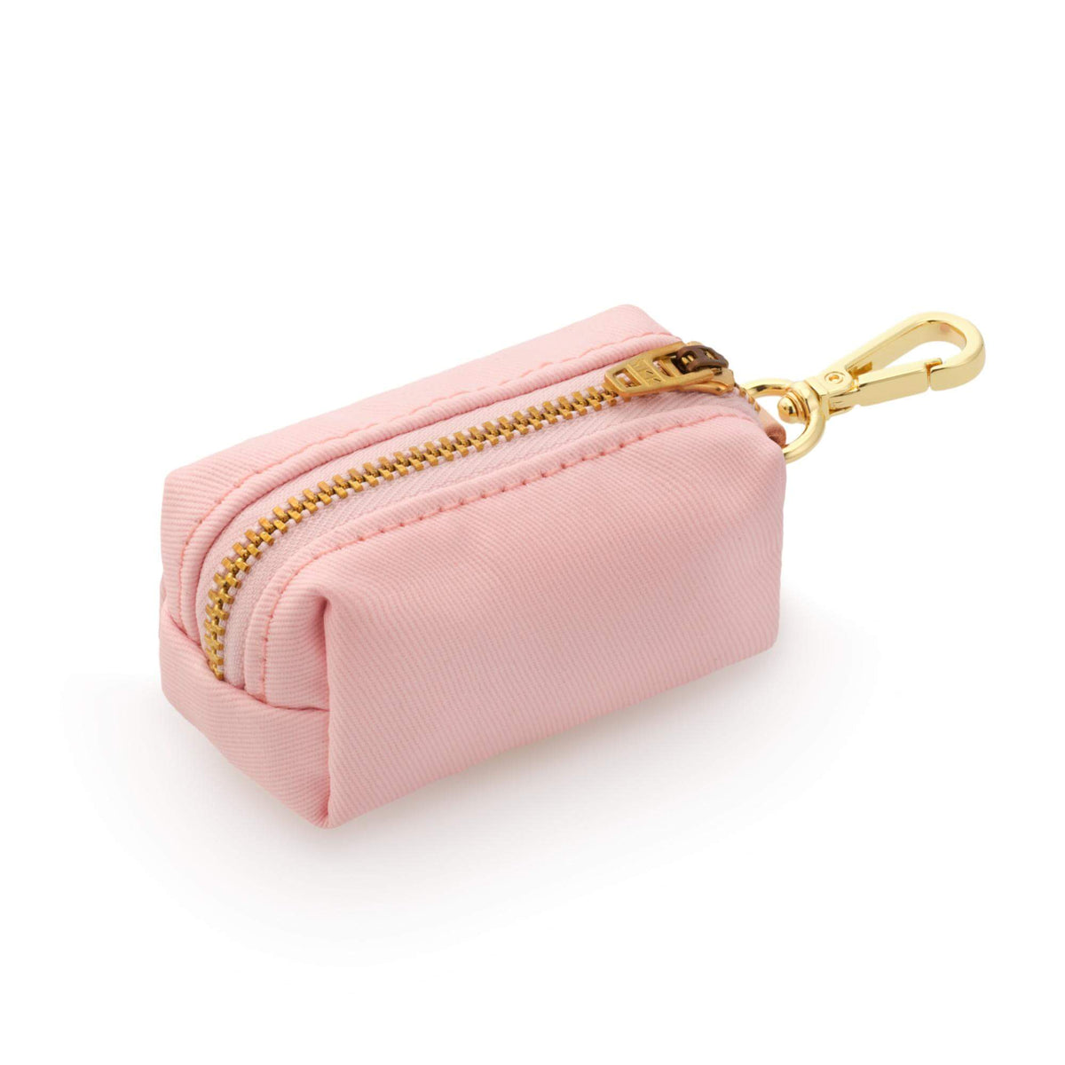 Blush Pink Waxed Canvas Waste Bag Holder from The Foggy Dog