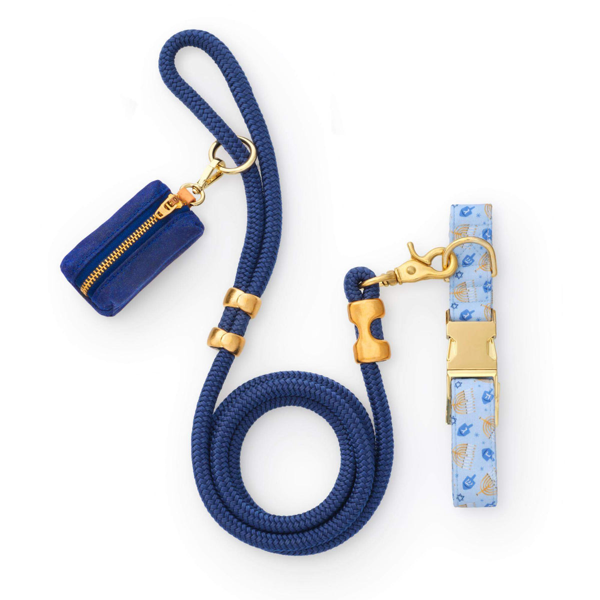 Festival of Lights Collar Walk Set from The Foggy Dog