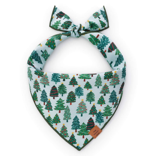 Festive Firs Dog Bandana view 1