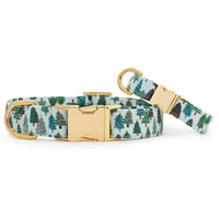 Festive Firs Dog Collar from The Foggy Dog