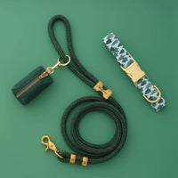 Festive Firs Collar Walk Set from The Foggy Dog